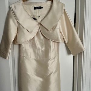 Yeti Jon silk dress and jacket